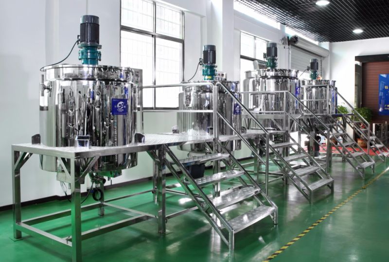 Stainless Steel Mixing Tank Liquid Detergent Mixing Tank Liquid Detergent Mixer