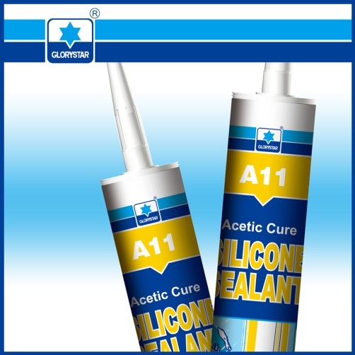 Water-Proof Anti-Fungus Acetic Silicone Sealant for Window/Bathroom