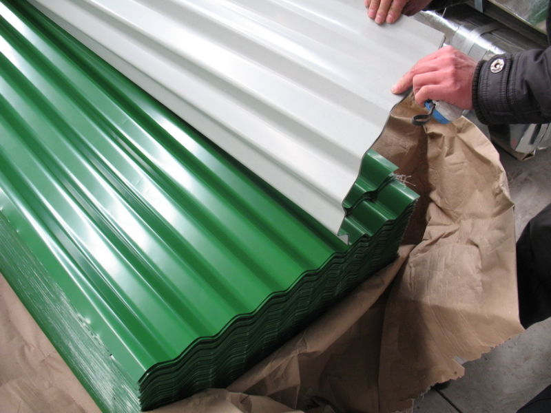 Metal Roof Sheets/Aluzinc Coating Corrugated Steel Roofing Plate