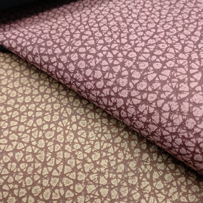 Double Tone Embossed Artificial Synthetic Faux PU Leather for Sofa/Furniture-Etuw101