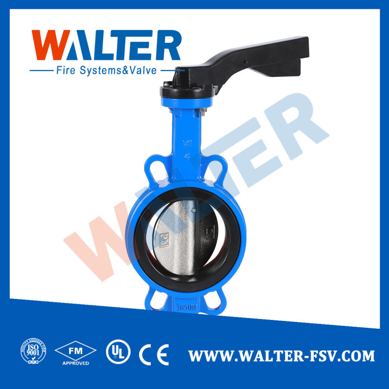 Ductile Iron with Epoxy Coating Wafer Butterfly Valve