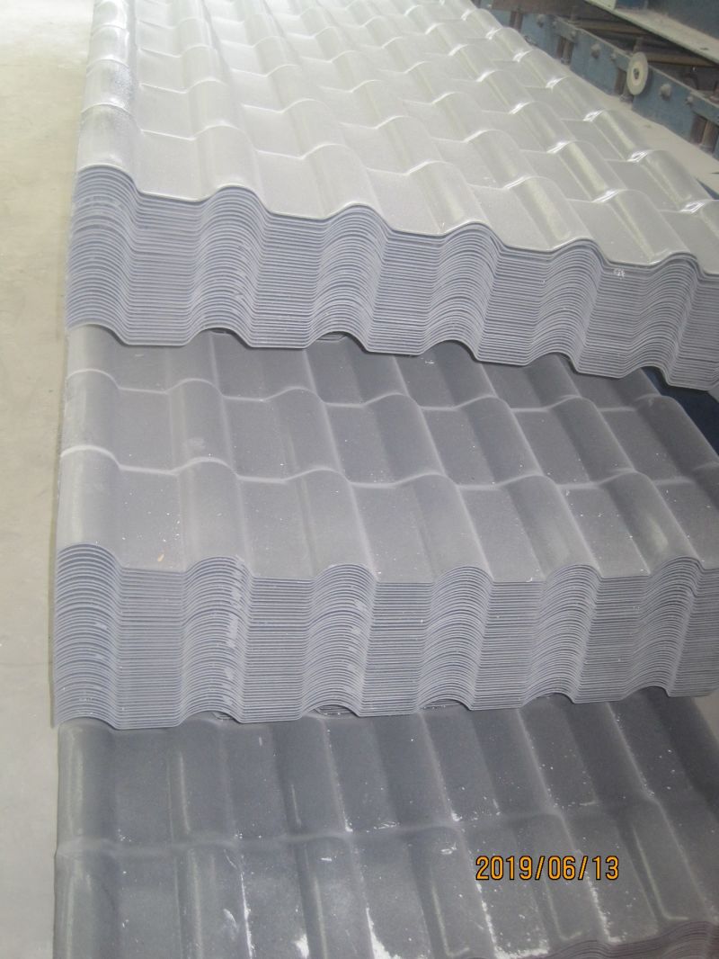 PVC Resin Synthetic Roof Sheet, Resin Roof Panel, Resin Roof Tile