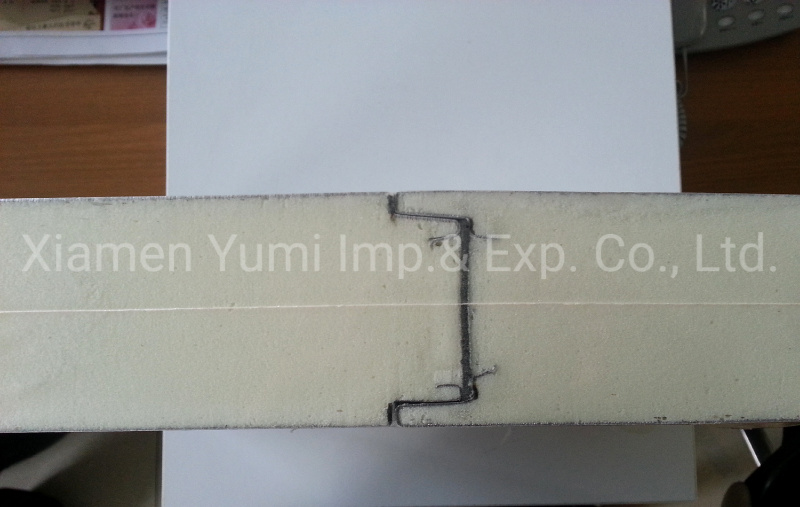 Environmental Material Polyurethane PU/PIR/PUR Insulation Sandwich Panels