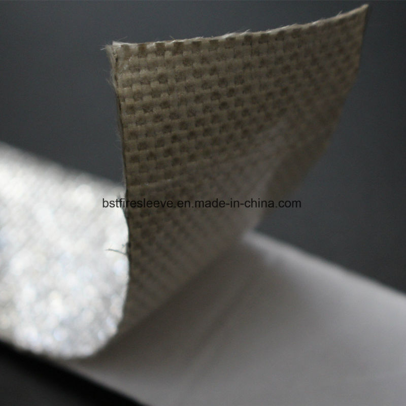 Aluminum Foil Laminated Fiberglass Tape with Silicone Adhesive Backing