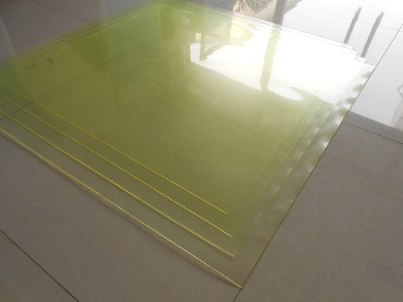 Light Yellow Polyurethane Sheet, PU Sheet, Polyurethane Sheeting, Polyurethane Roll