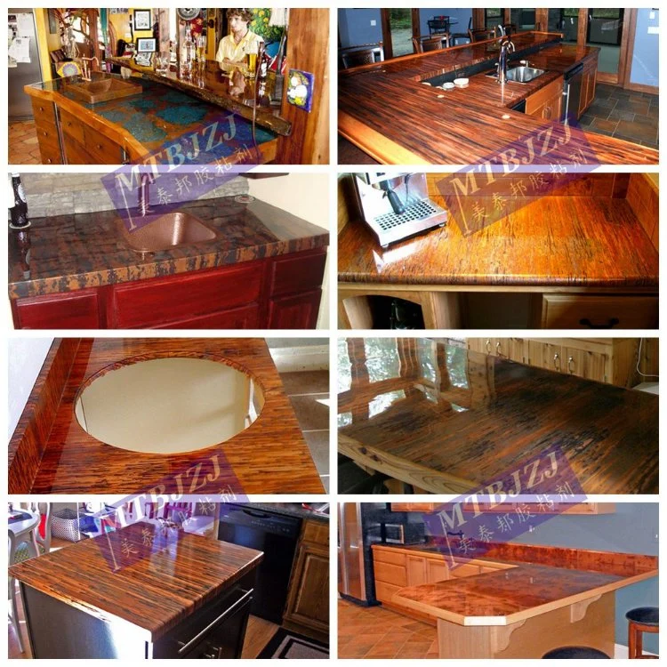 Crystal Clear Epoxy Resin for Super Gloss Coating on Tabletops