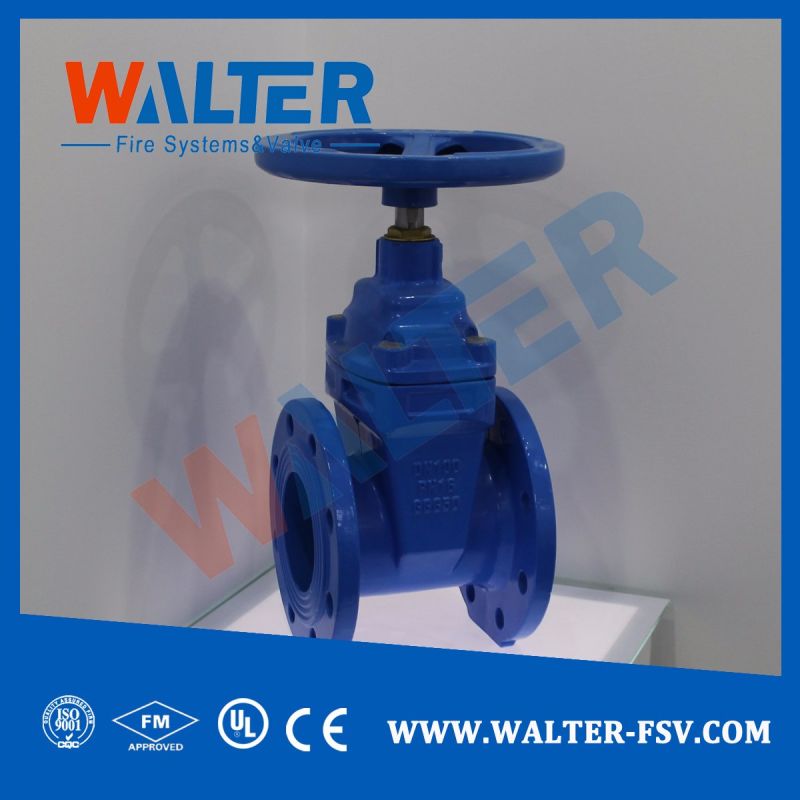 Cast Iron Soft Sealing Non-Rising Stem Gate Valve Pump