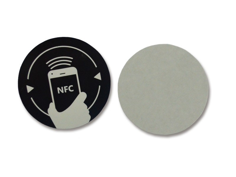 Factory OEM Waterproof 13.56MHz Hf NFC Anti Metal Epoxy Asset Stickers RFID Label Tags