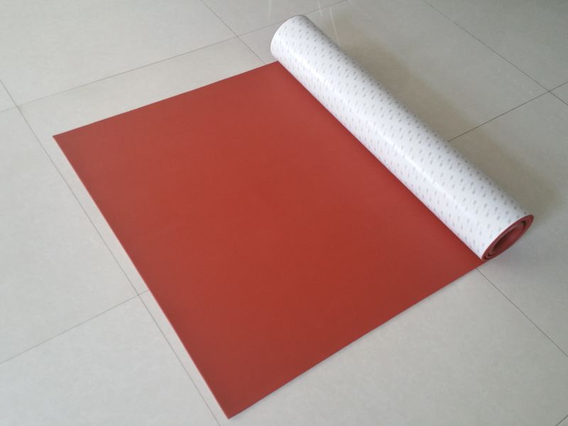 Red, Grey, White, Black Silicone Foam Rubber Sheet, Silicone Sponge Rubber Sheet