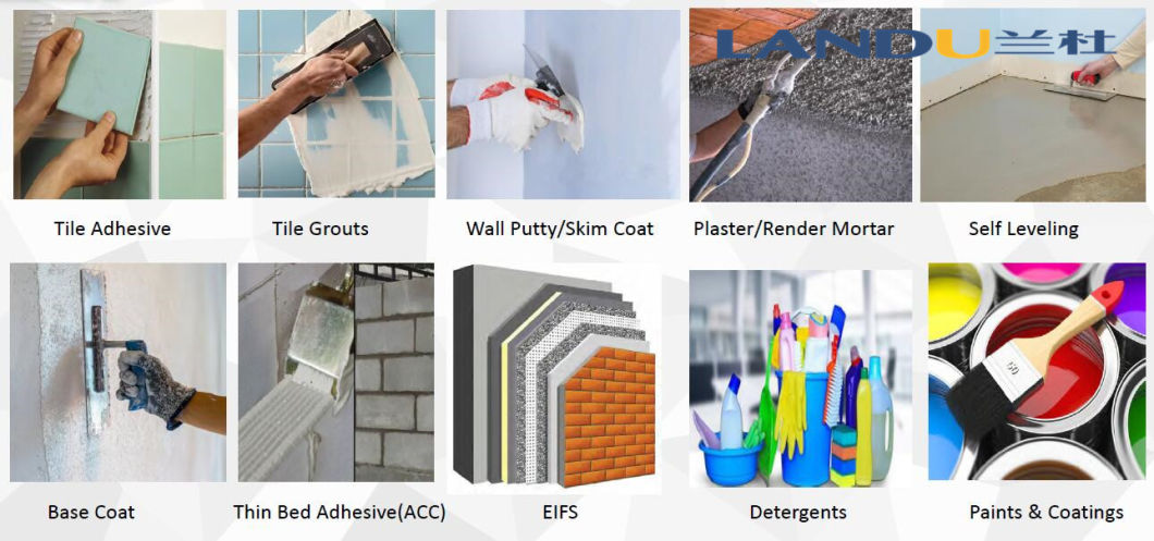 Aerated Concrete Glue Additive Construction Grade Cellulose Ether HPMC (MHPC)