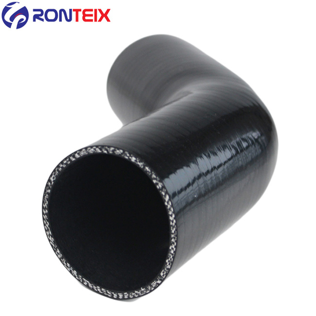 45 Degree Elbow Silicone Rubber Black Blue Red Radiator Hose