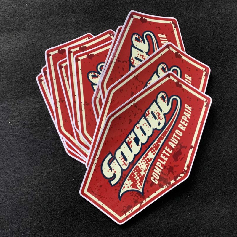 Custom Adhesive Epoxy Die Cut Sticker Printing