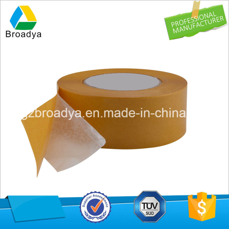 Double Sided/80mic Hot Melt Glue Tissue Tape Competitive Price (DTH08)