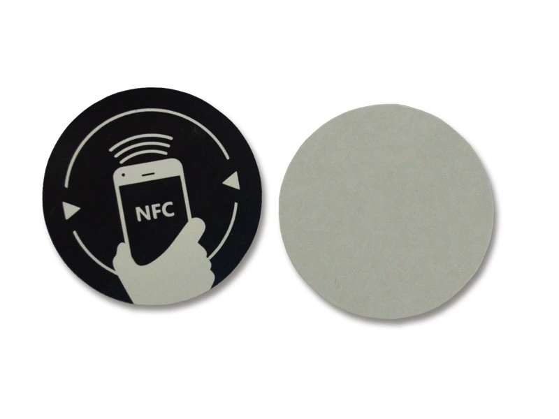 13.56MHz Hf NFC Self Adhesive Anti Metal Sticker RFID Label Tags Use on Metal