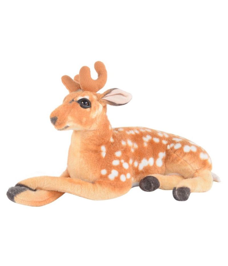 Lovely Sika Deer Doll Plush Animal Toys for Kids