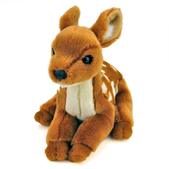 Lovely Sika Deer Doll Plush Animal Toys for Kids