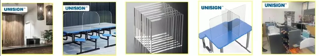 Factory Pure Different Thickness PMMA Transparent Perspex Extruded Clear Cast Acrylic Sheet