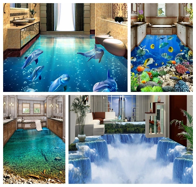 3D Epoxy Floor Resin Epoxy Floor Crystal Clear Epoxy Resin for 3D Flooring