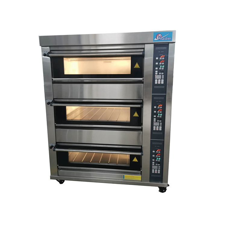 Pizza Oven Gas Commercial Deck Oven for Bakery Shop