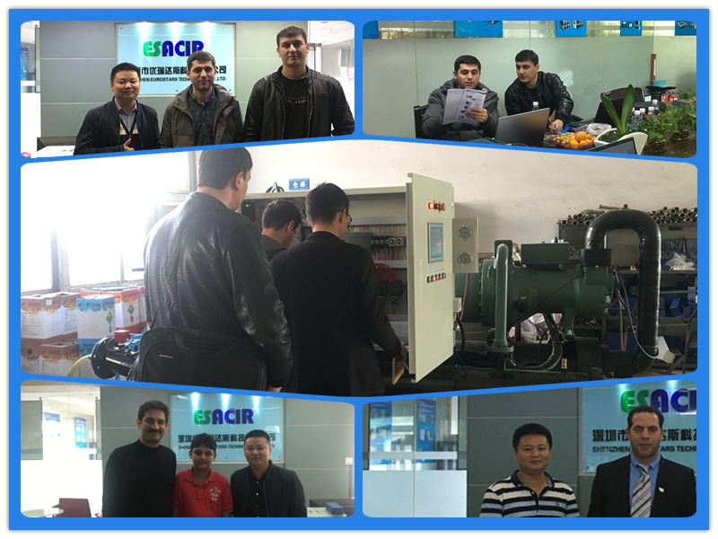 Commercial Air Cooled Chiller Water Cooled Flooded Chiller for Factory