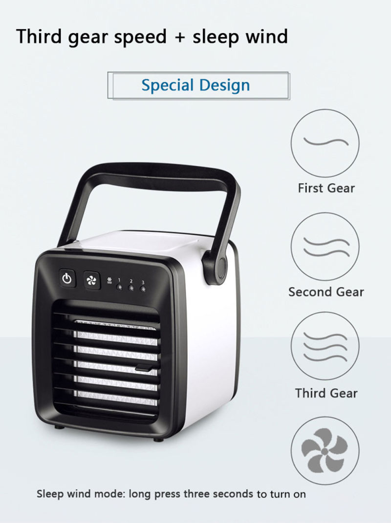 Air Conditioning USB Mini Air Cooler Air Conditioning Fan Portable Cooler