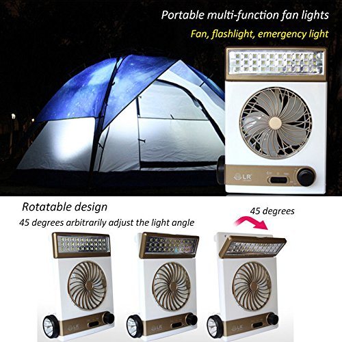 2020 Rechargeable Mini Table Fan Mini Electrical Solar Fans DC