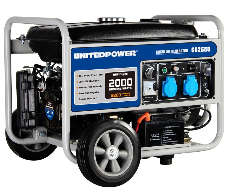 2000W Small Power Inverter Air-Cooled Petrol Electric Gasoline Generator