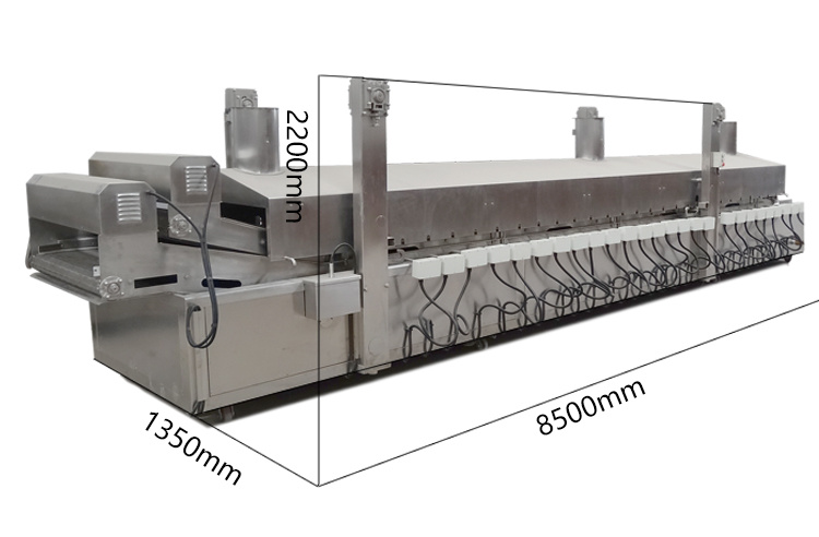 Potato Frozen French Fries Production Line/Machine for Frozen French Fries