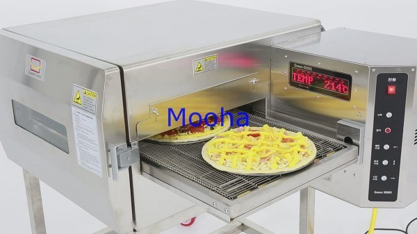 Commercial Electric Gas Pizza Convection Baking Oven Conveyor Oven