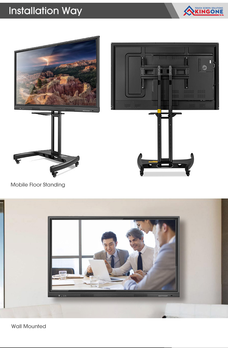 Hot Selling Smart Touch Screen Display Whiteboard for School Kids