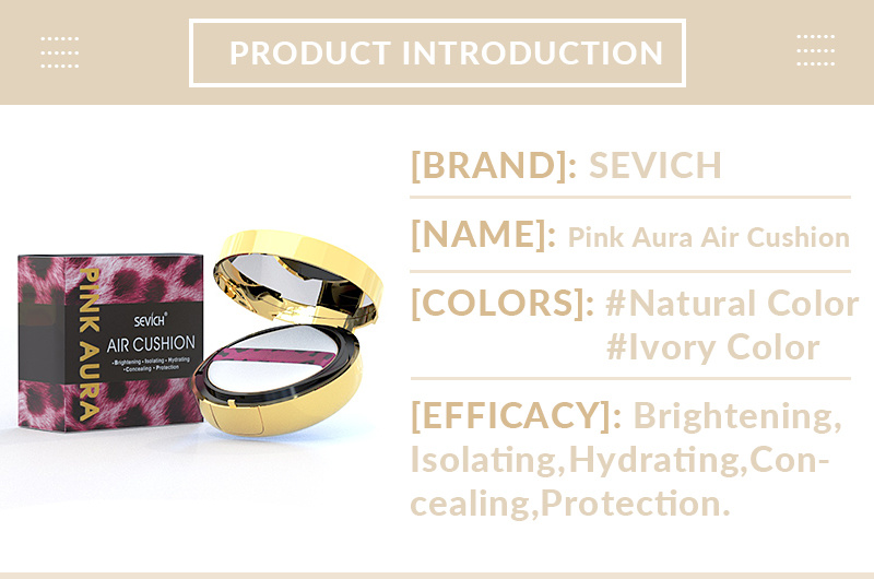 Pink Pink Aura Air Cushion