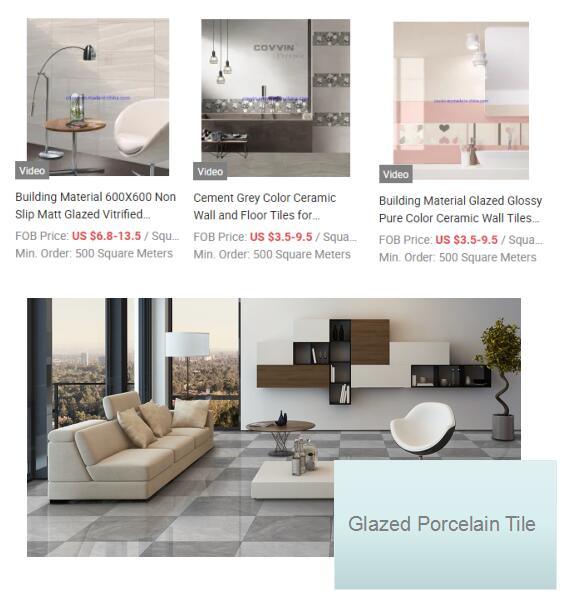 Carrara White Hot Sale Polished Porcelain Floor Tiles From China