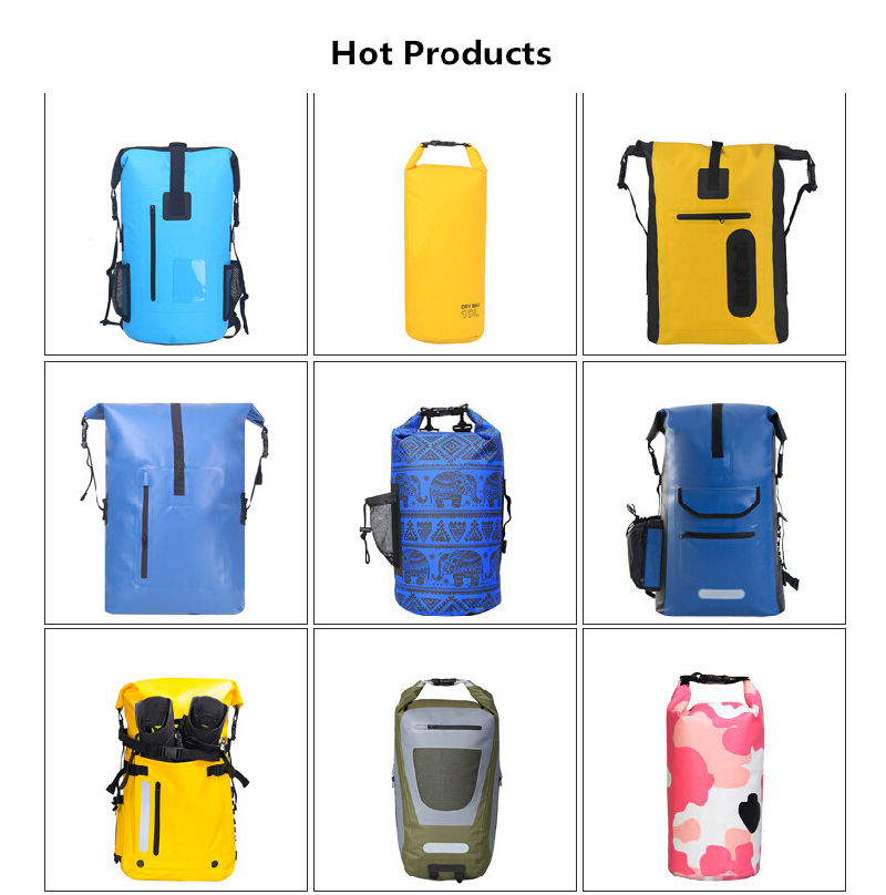 Outdoor PVC Dry Bag Diving/Swimming/Floating Waterproof Dry Bag Dry Backpack Bags
