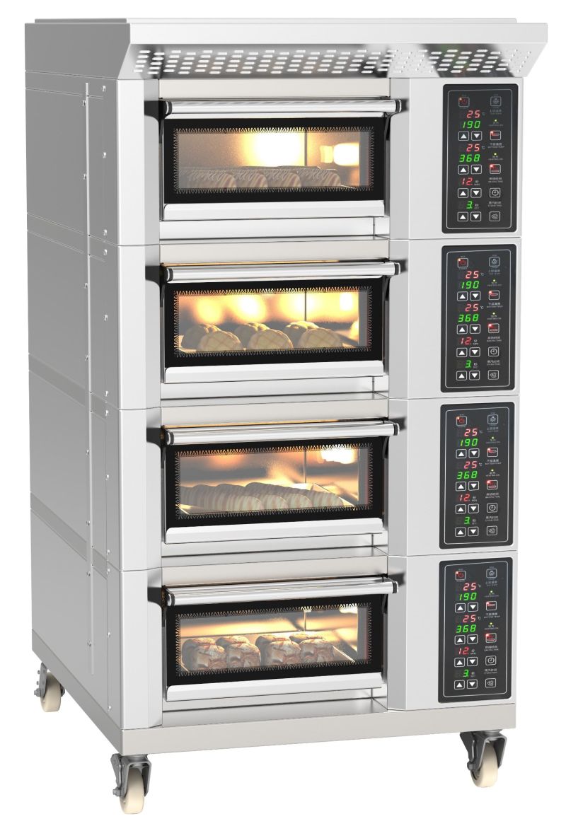 2019 New Stely Luxurious Bakery Electric Croissant Deck Convection Oven