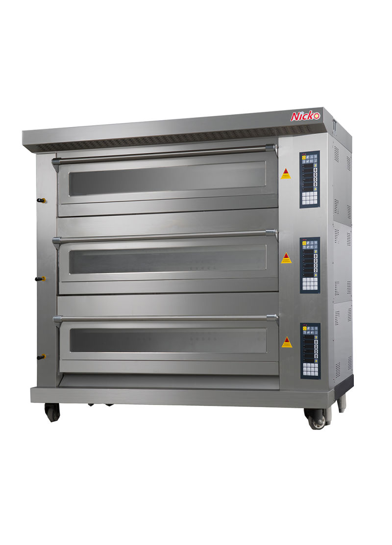 Biscuit Production Line Bakery Equipment Pizza Oven Baking Oven