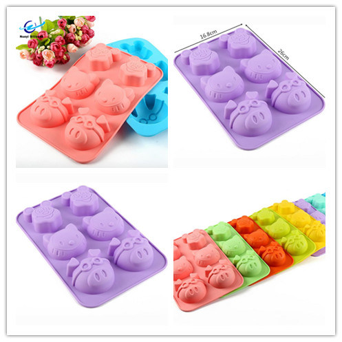 Animal-Shaped Cake Chocolate Cookies Mold Baking Mold Silicone Cake Mold