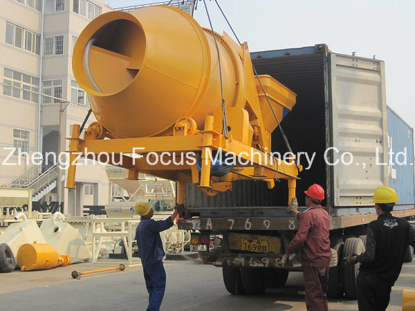 Jzc350 Hot Sale Rotary Drum Type Concrete Mixer Construction Machine