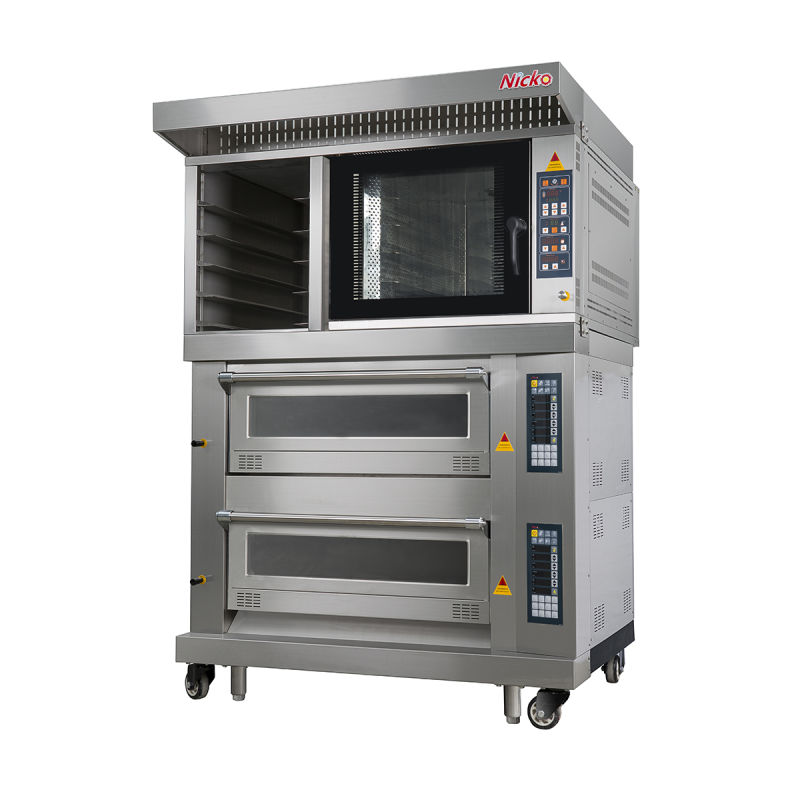 Baking Convection Combi Ovens Bread Machines with Deck Oven