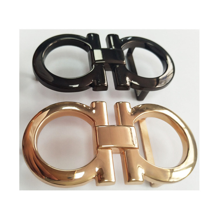 Hot Selling D Ring Shape Gold Plated Belt Buckle Factory for Woman