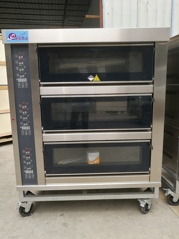 Pizza Oven Gas Commercial Deck Oven for Bakery Shop