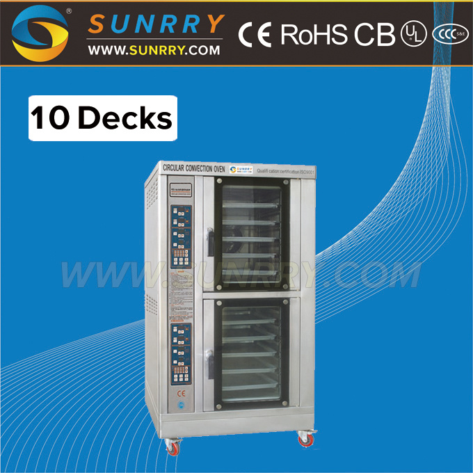 Bakery Equipment Full Hot Air Baking Convection Oven for Cooking