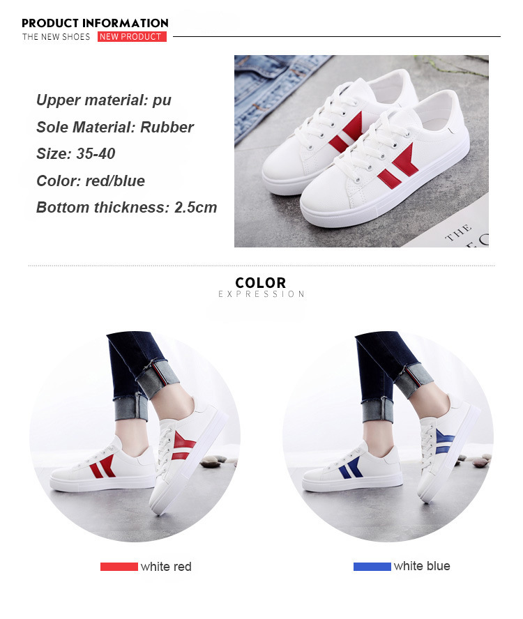 Deals Leisure Women Dress White Leather Shoes