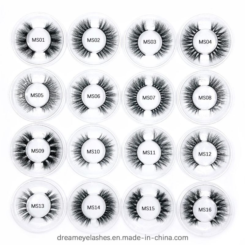 3D Mink Eyelashes Deluxe Hot Style Eyelashes 22mm-23mm Around