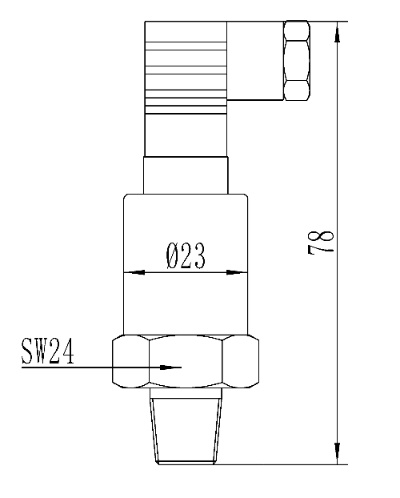 Ceramic Resistance Pressure Transmitter for Air Compressor