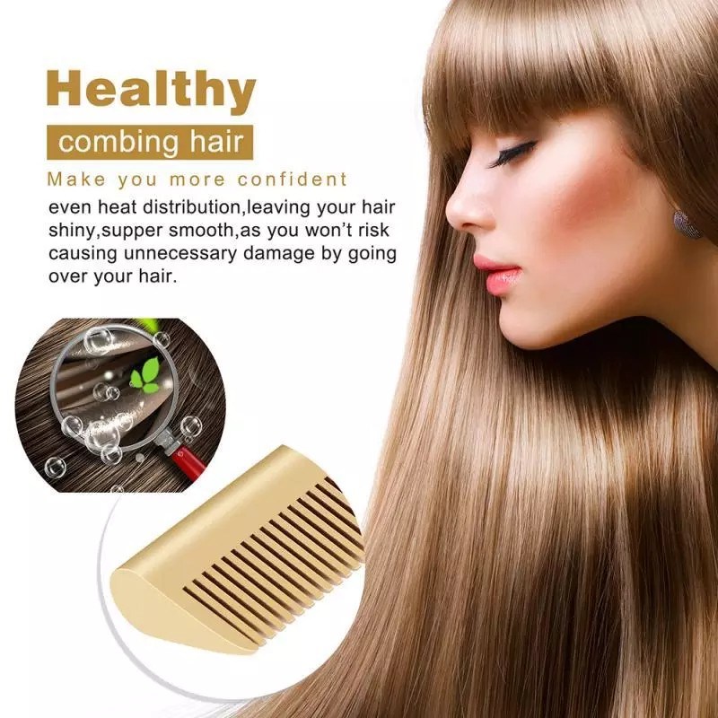 Hot Sale Electric Titanium Hair Straightener Hot Comb