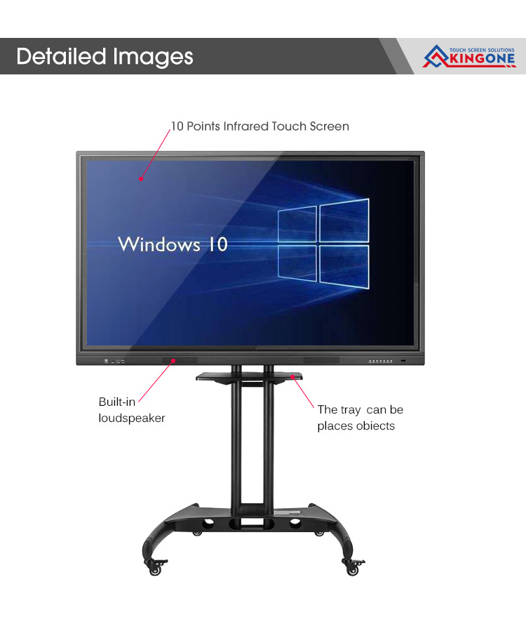 Hot Selling Smart Touch Screen Display Whiteboard for School Kids