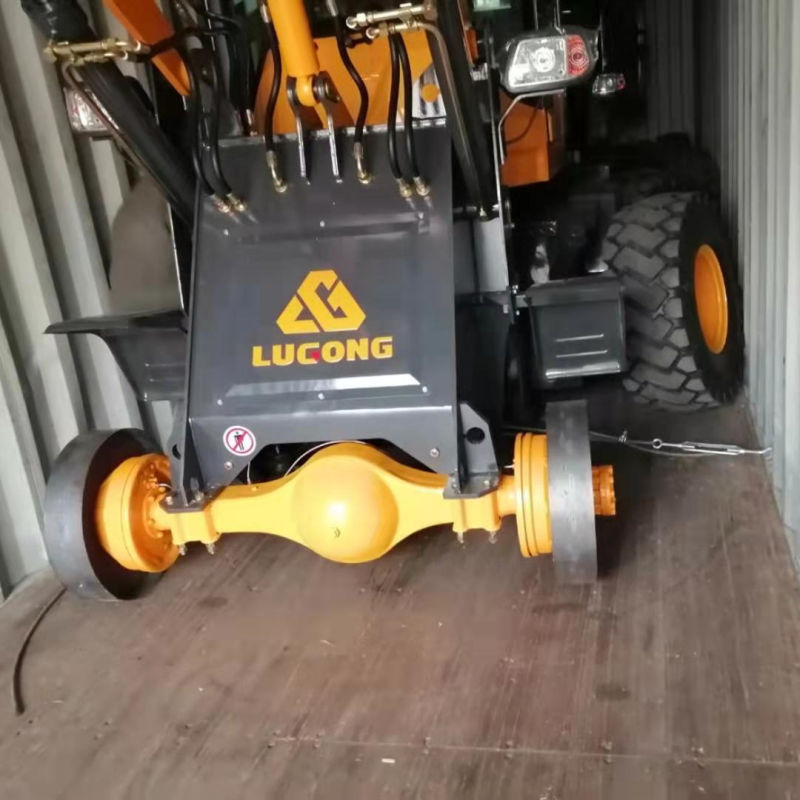 Chinese Lugong Compact Wheel Loaders Equifax Rcm 4s Hot Sale Good Condition Wheel Loader