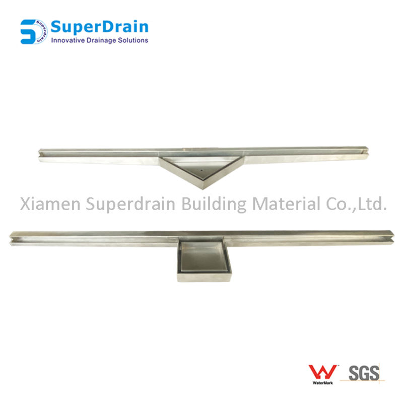 Popular Style Purify Filtering Sliver Chrome Anti-Bacteria Copper Bathroom Square Floor Drain