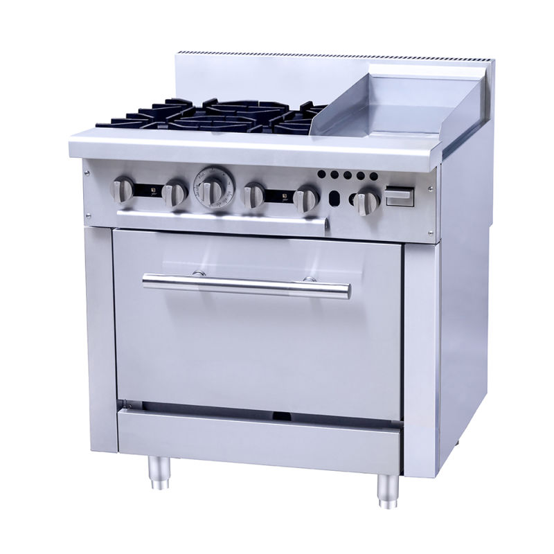 Stainless Steel BBQ Grill Pizza Oven Gas Outdoor Stove
