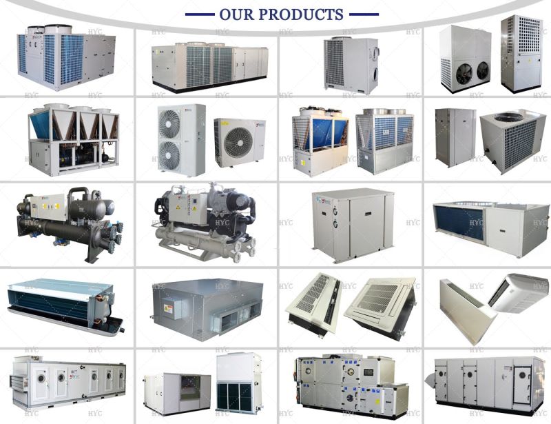 High Efficiency Economizer Air Cooled Rooftop Packaged Unit Central Air Conditioner
